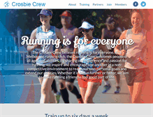 Tablet Screenshot of crosbiecrew.net